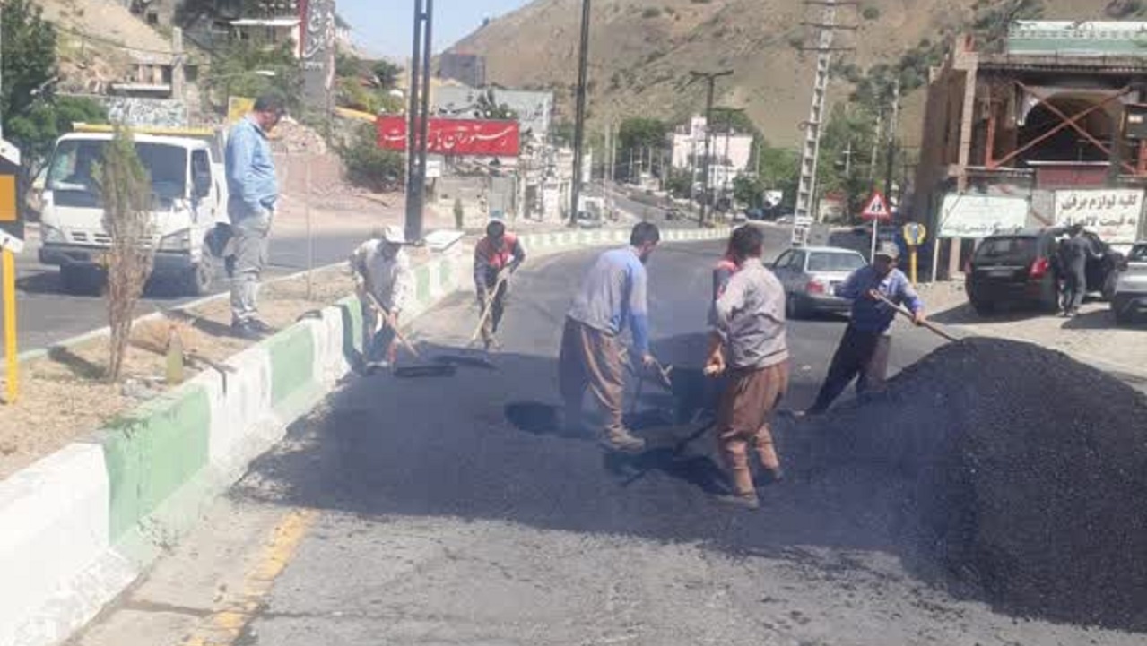 ایجاد سرعتکاه در جاده اصلی